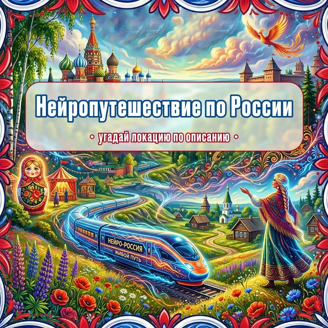 🧩Викторина «Нейропутешествие по России» ко Дню России. Пиши ответы в комментариях 💬 Правильно ли т