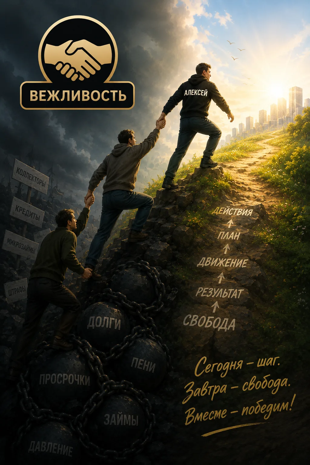 "ЗА КОГО Я ГОТОВ БОРОТЬСЯ ДО ПОСЛЕДНЕГО?"

Я всегда на стороне должника. Использую свой опыт, знания
