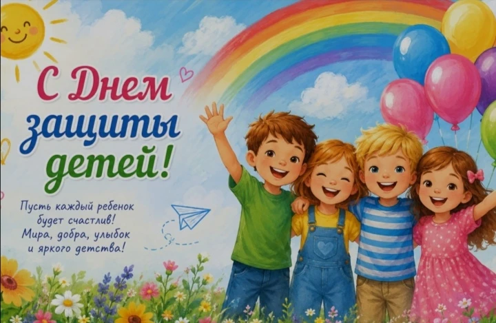 Поздравляем всех с праздником!
Желаем мирного неба, счастья, благополучия!
Пусть радостно смеются де