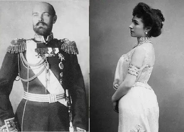 История любви князя Сергея Михайловича Романова и Матильды Кшесинской.

После печального расставания