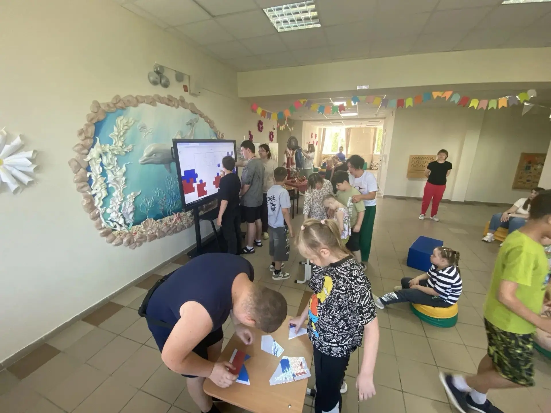 17 июня в детском оздоровительном лагере «Дружба» на базе МКОУ «С(К)ОШ» прошел «День национальных иг