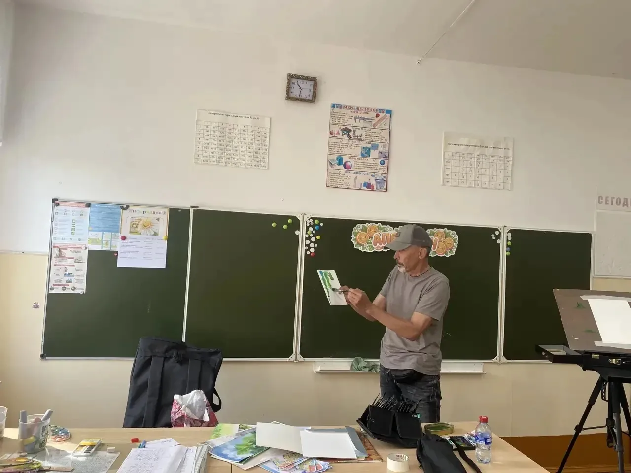 🎨 12‑й день в школьном лагере «Лидер»: День искусства! 🎨Сегодняшний день в лагере «Лидер» (под эги