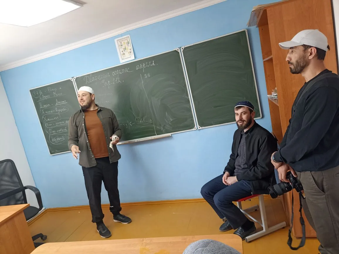 Родительское собрание с приглашением имама мечети села Магомедова А.