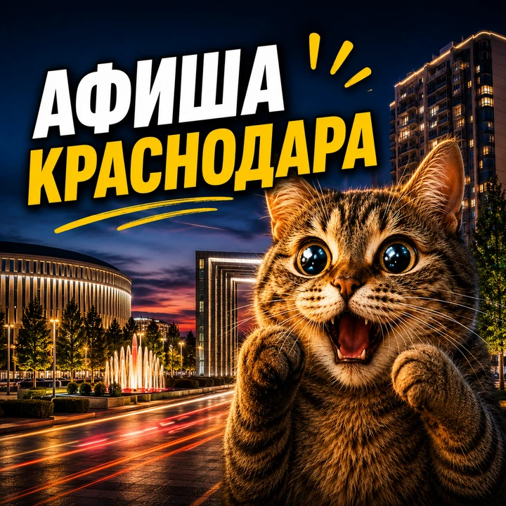 erid: 2W5zFJBqofo

❗️ГЛАВНЫЕ АКТИВНОСТИ КРАСНОДАРА

Собрали все новые мероприятия, заведения и интер