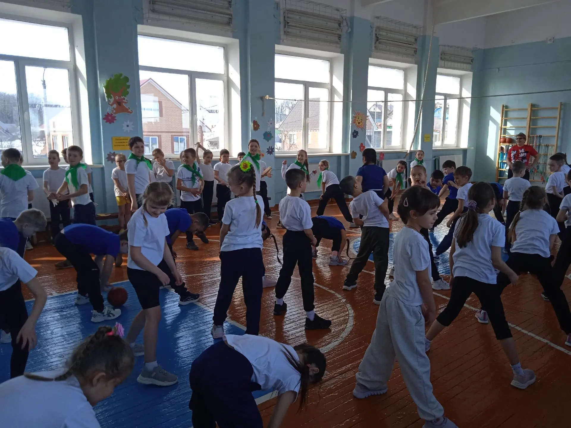 #КаникулыСПользой 💯 На базе МБОУ Гимназии № 1 им. Н.Т. Антошкина прошли «Веселые старты» в рамках м