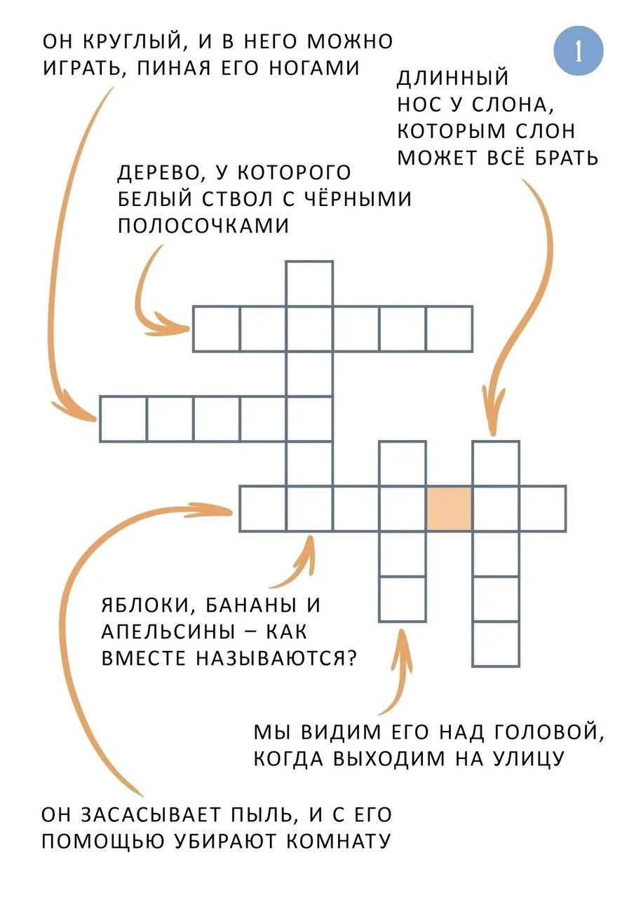 Кроссворды для детей 

Автор: Сергей Грань

#развивашки #головоломки #чтение #шаблон #для_урока #шко
