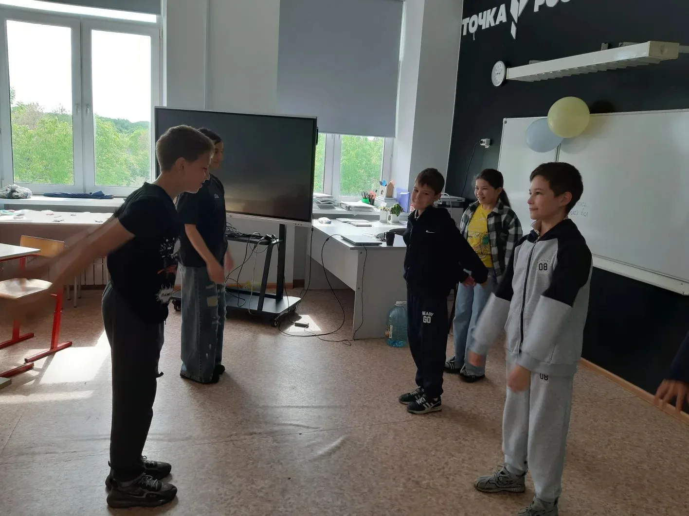 Сегодня на профильной смене прошло занятие «Смелые, ловкие, умелые», направленное на вовлечение дете