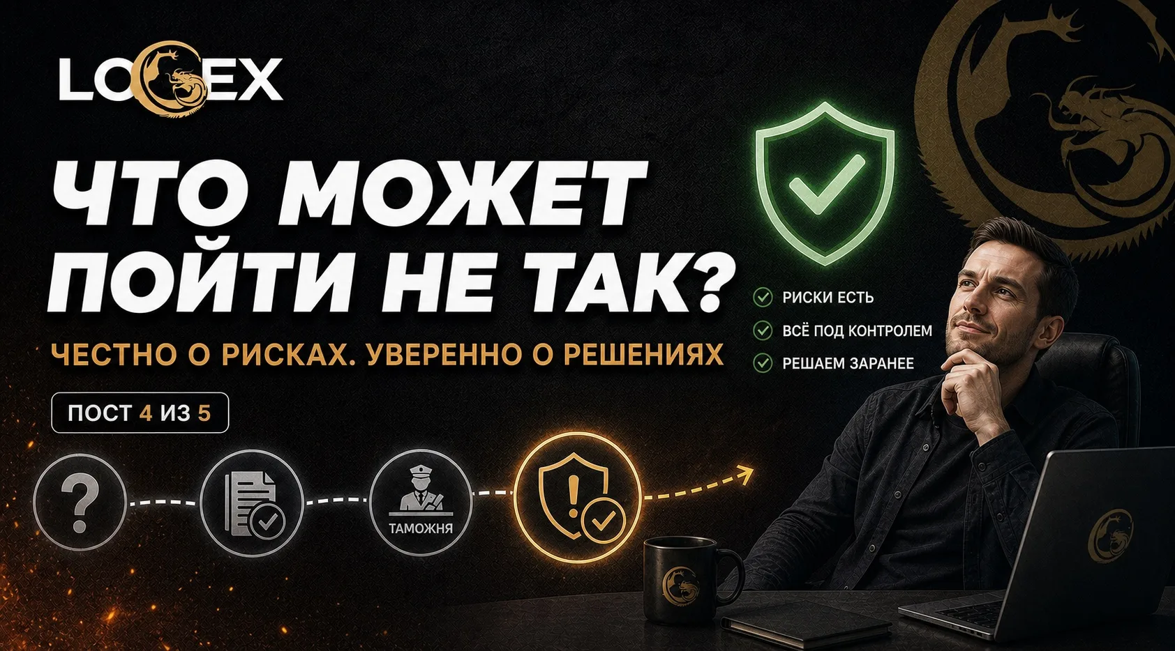 РИСКИ‼️ 

Мы много говорим про плюсы белой доставки, но будем честны: риски есть и здесь, просто они