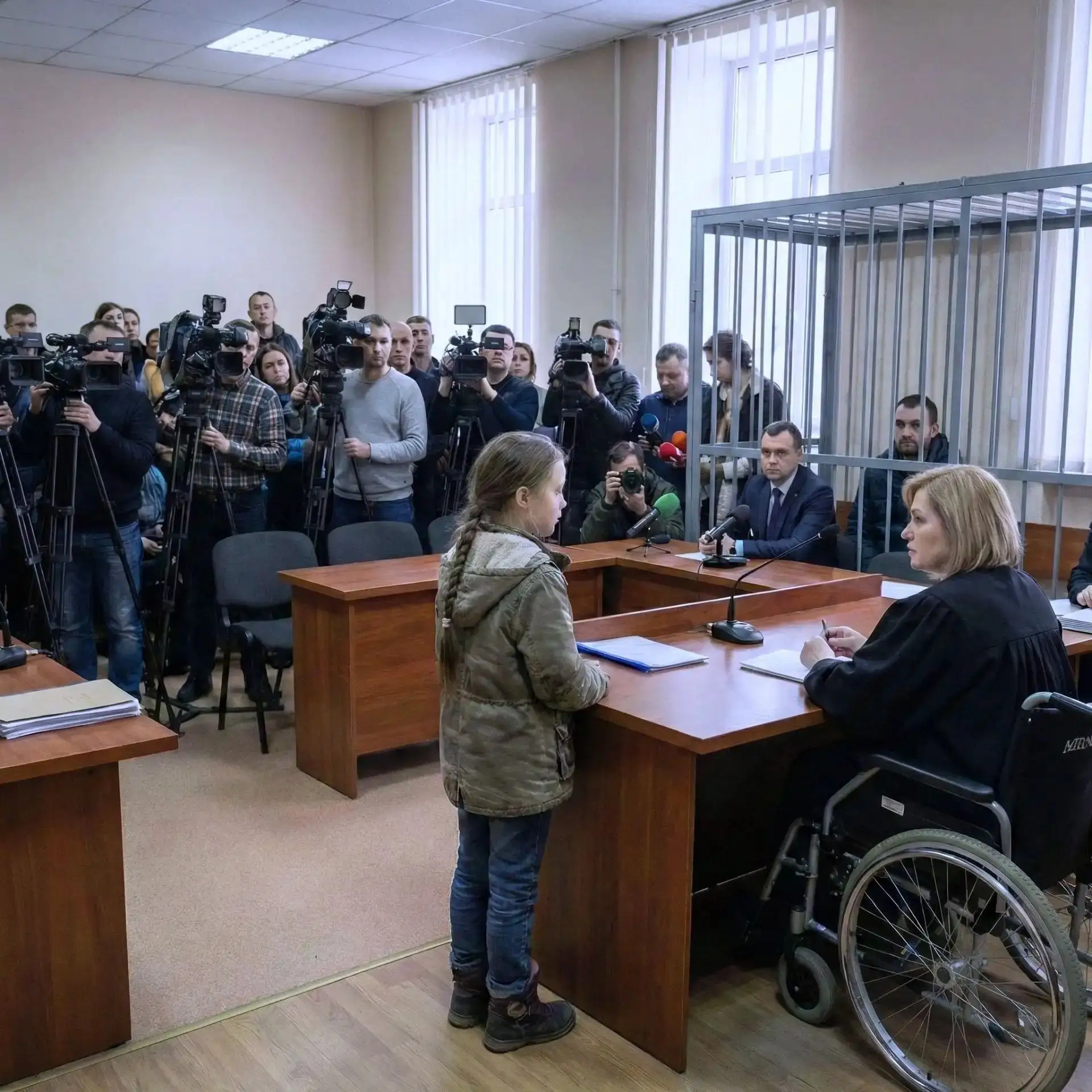 «Госпожа Судья, если вы отпустите моего папу, я обещаю — ваши ножки снова будут ходить», — прошептал