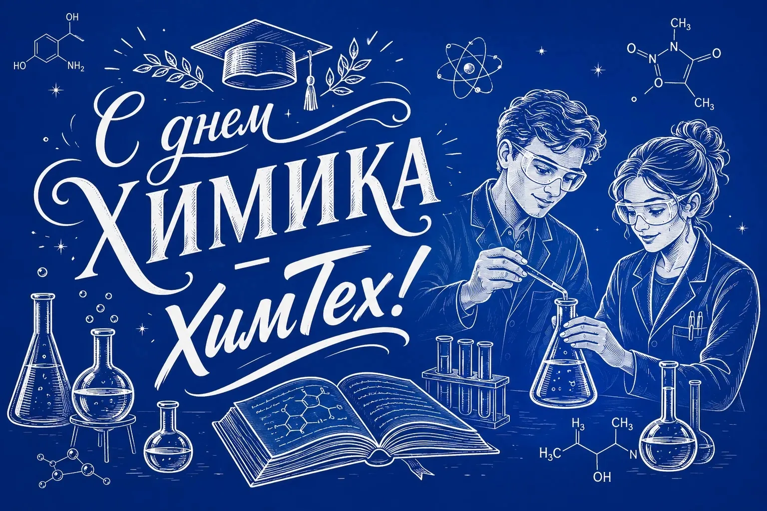 👩‍🔬С Днем химика, друзья!👨‍🔬

От всей души поздравляем вас с профессиональным праздником!

Пусть