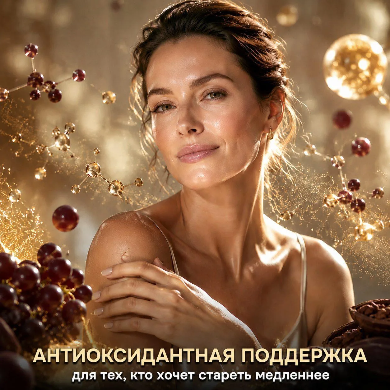 Антиоксидантная поддержка для тех, кто хочет стареть медленнее 👸

С возрастом организм может по-дру