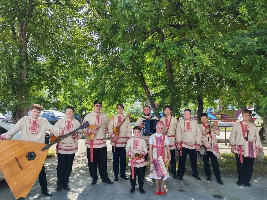 🎶 6 июня наш коллектив Ансамбль народных инструментов "Потешки" (руководитель Федоров Аким Игоревич