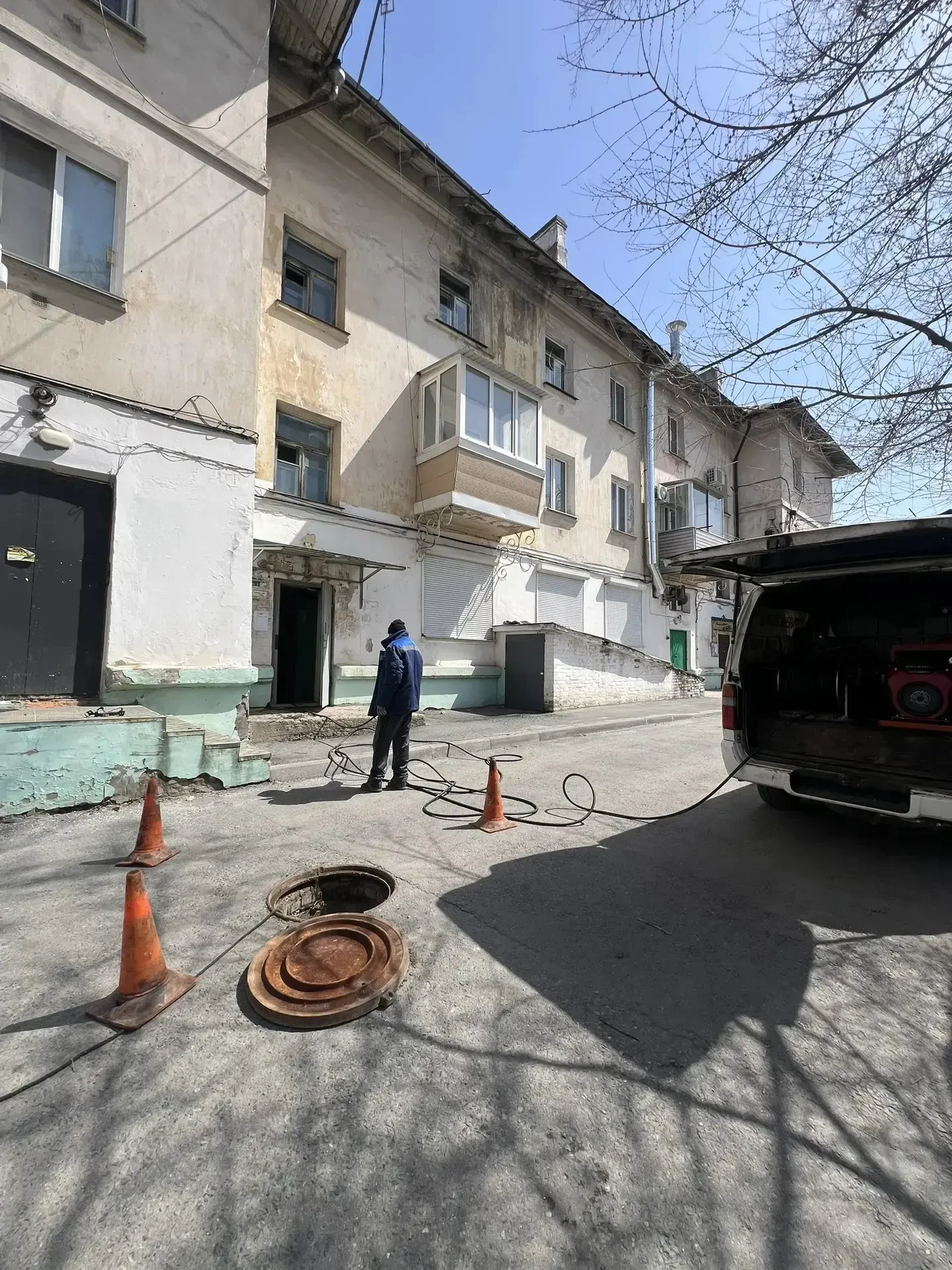 Промывка и прочистка выпусков канализации
ул. Кирова 46, ул. Интернациональная 90