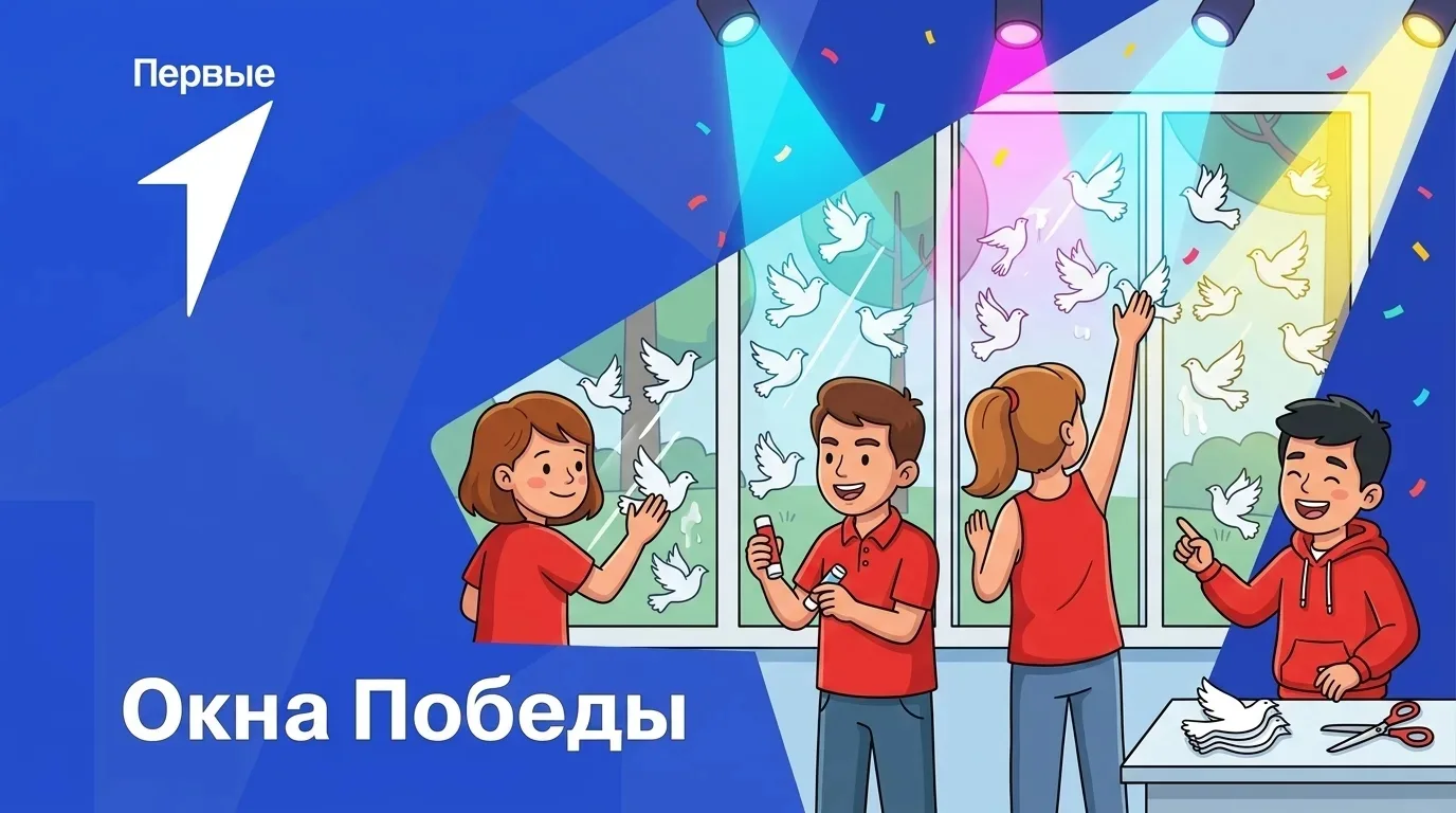 Учащиеся нашей школы присоединились к акции "Окна Победы"!

В преддверии великого праздника Дня побе