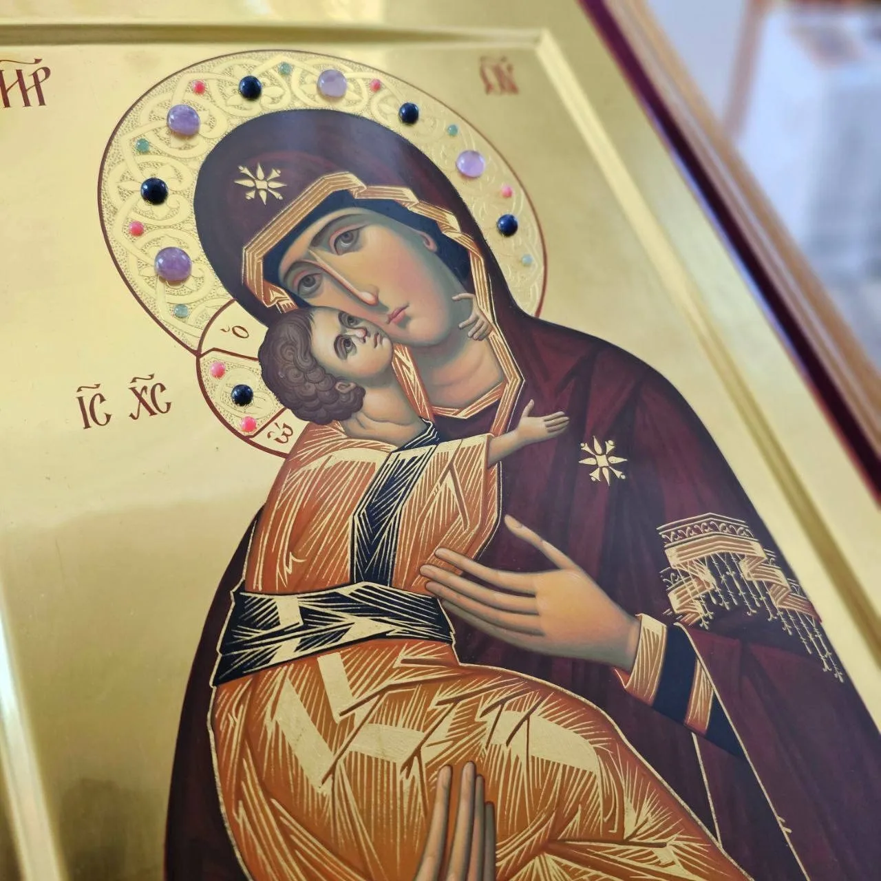 Милостью Божией возобновились богослужения на нашем подворье Владимирской иконы Божьей Матери с. Бул