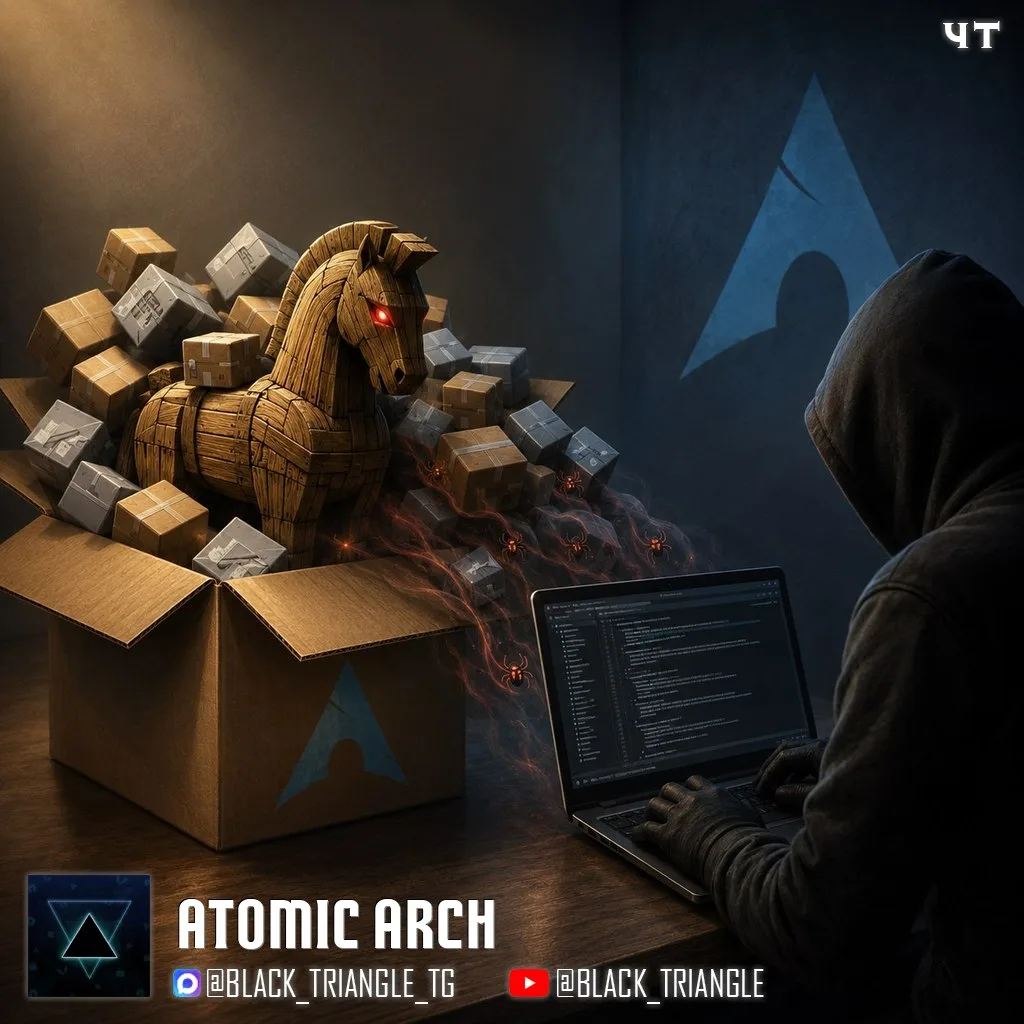 ☝🏻Более 400 пакетов в репозитории Arch Linux заразили инфостилером и руткитом — крупнейшая атака на