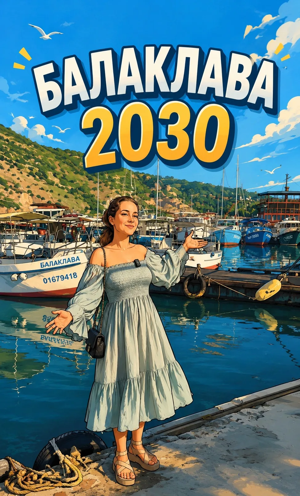 Как изменится Балаклава за 1,3 млн к 2030 году 👌🔥