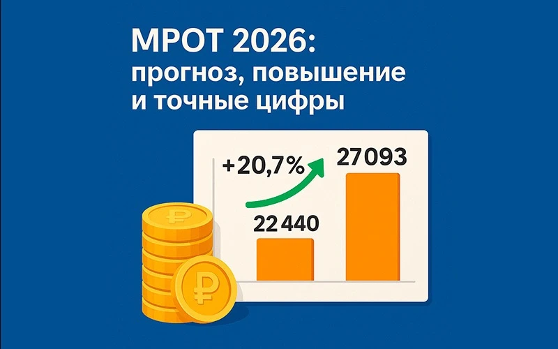 Увеличение МРОТ в России с 1 января 2026 года 

❗В следующем году Россия ожидает значительное измене
