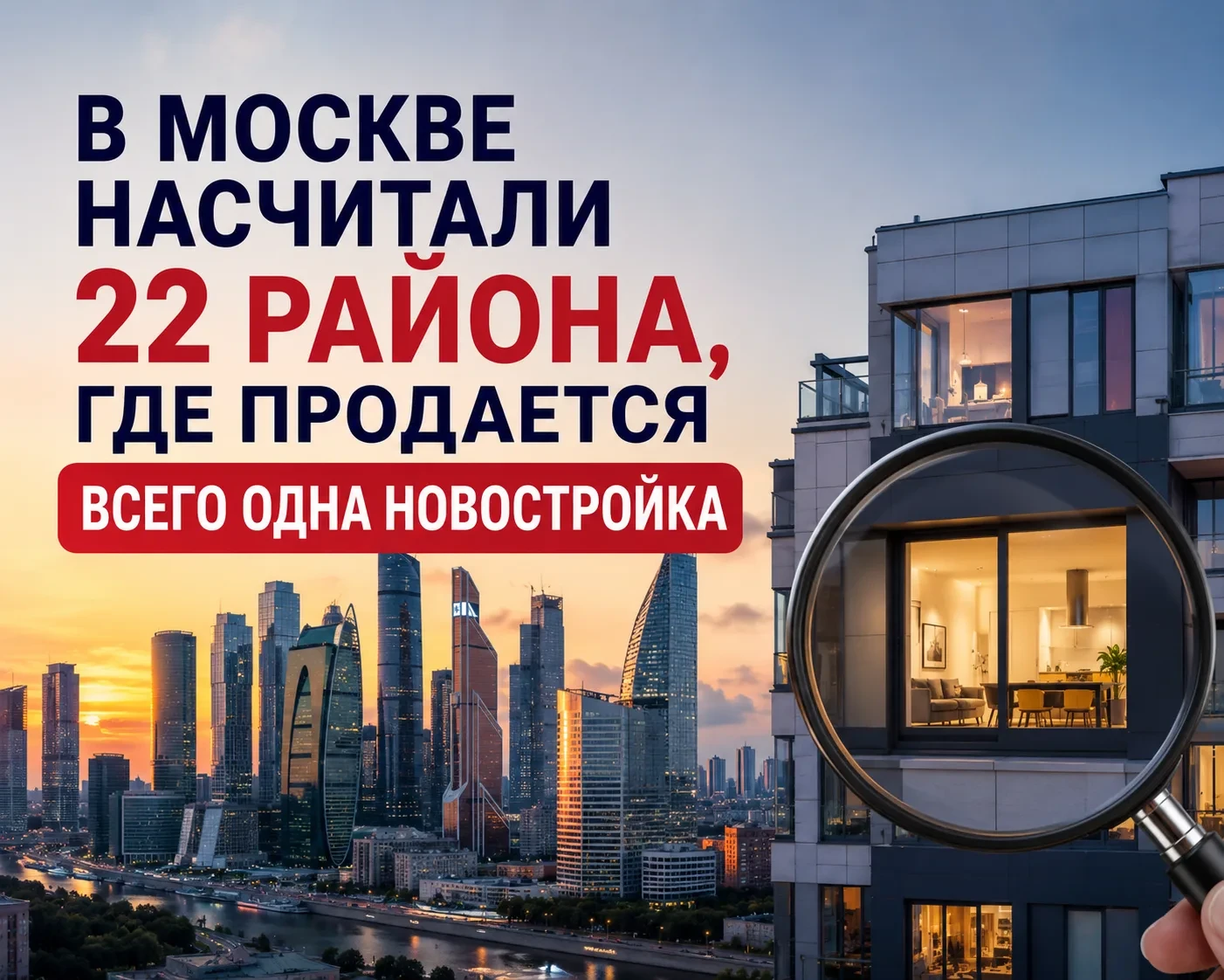 🏗️ В Москве становится всё меньше районов с выбором новостроек

Пока многие уверены, что предложени