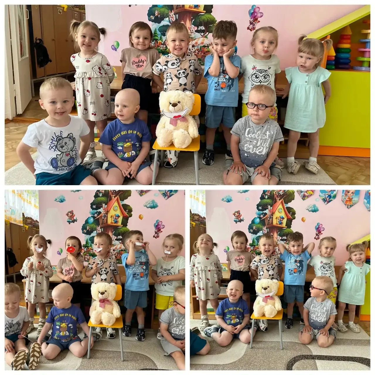 🤗 День улыбок в детском саду

В нашем детском саду сегодня царил настоящий праздник хорошего настро