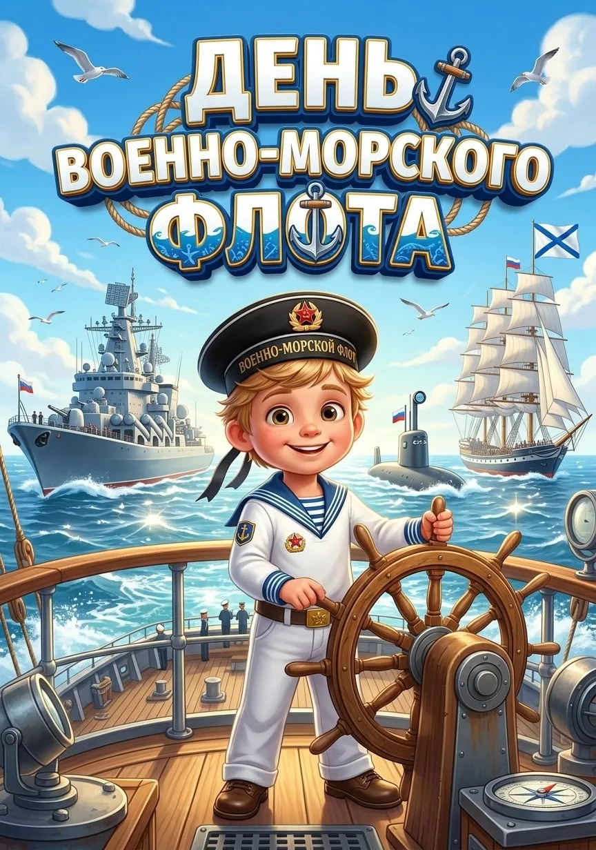 🚢 🇷🇺 День Военно-морского флота!
