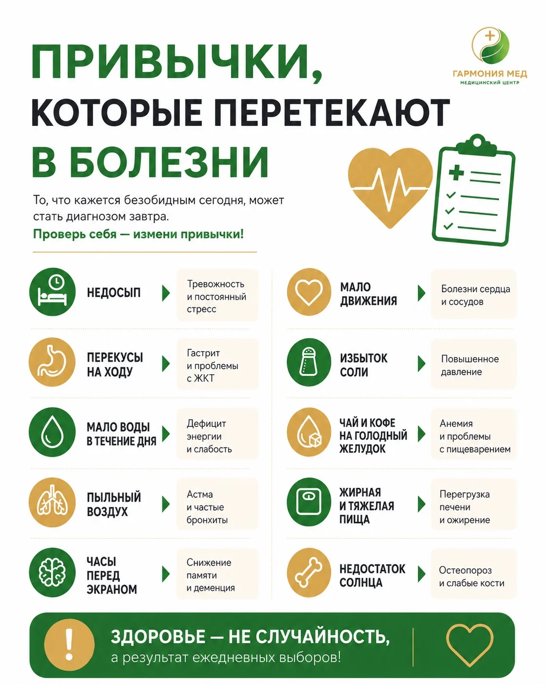 Снова утренний кофе натощак, а перед сном - телефон в руках до двух ночи? 🫣

Кажется, ну ерунда же,