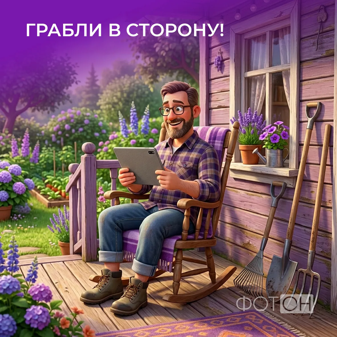Зачем вы едете на дачу: работать или отдыхать?

Хотите отдыхать? Ваш помощник — быстрый интернет по 