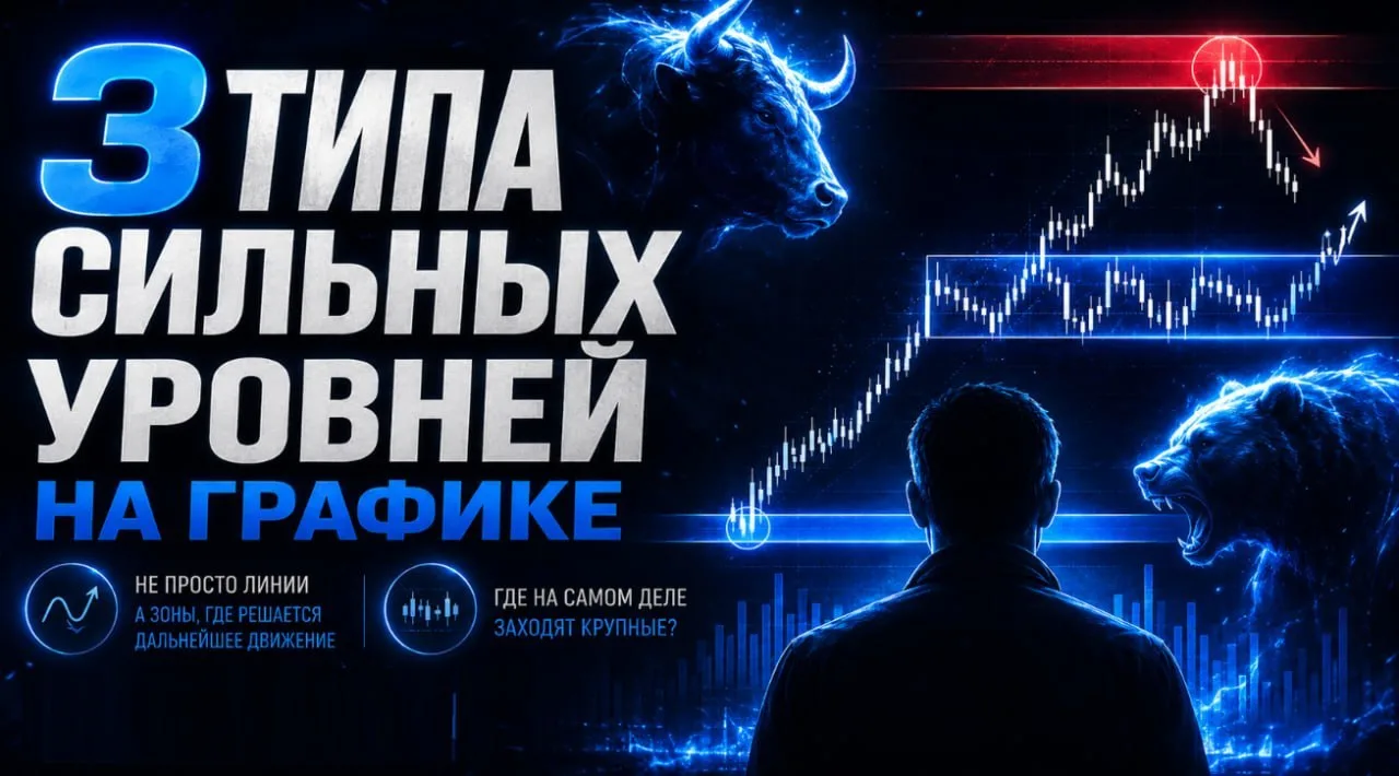 🎞  3 типа сильных уровней на графике

На графике может быть десятки линий поддержки и сопротивлений