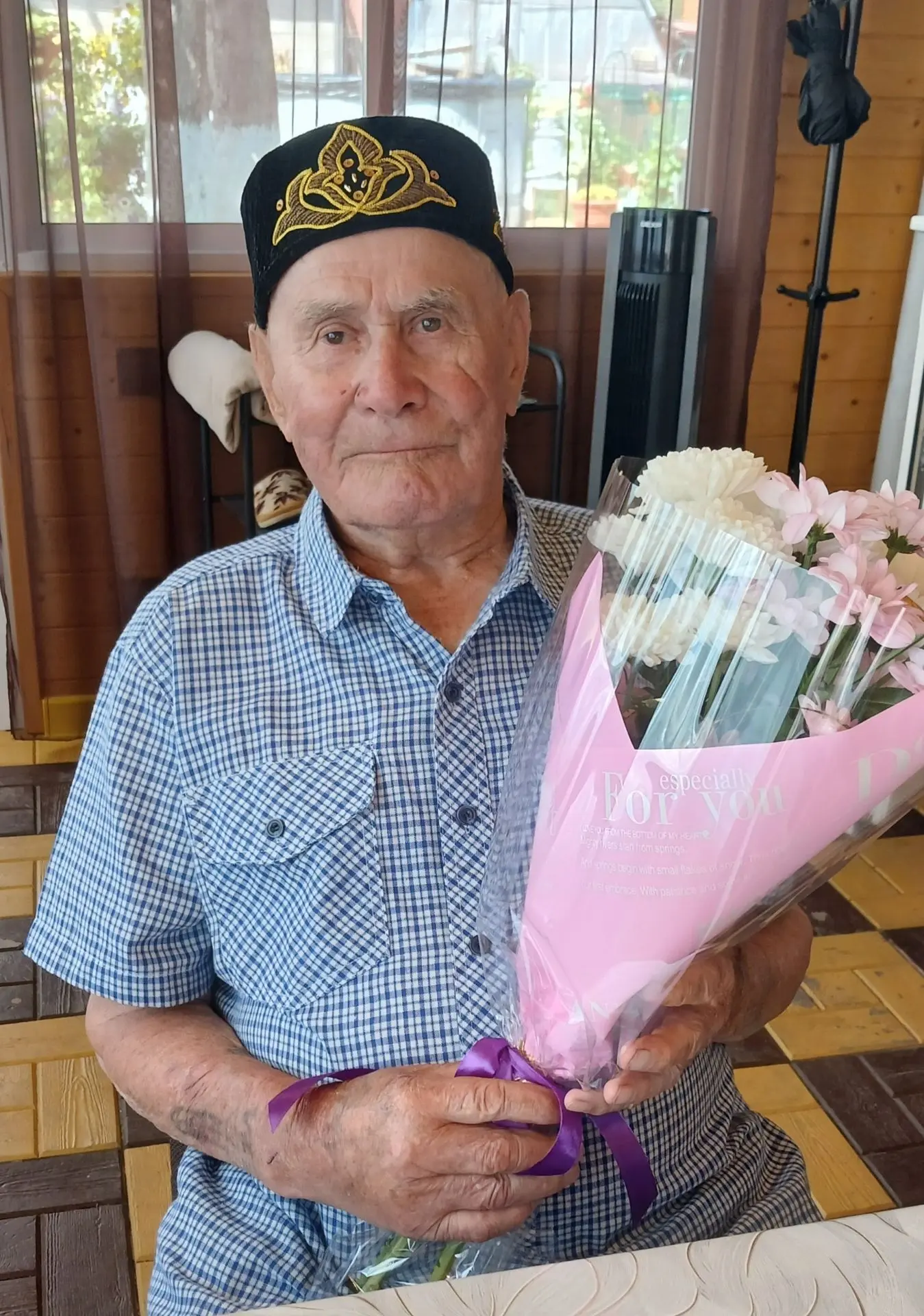 💐05.07.2026 свой 95-летний юбилей отметил труженик тыла Акрамутдин Ярхамович Сиразиев. Родился наш 