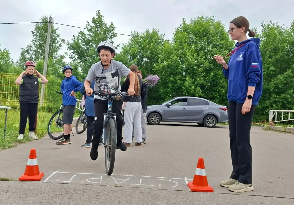 🚴‍♀👟⭐🚲☀ Сегодня, 17 июня, на территории МАУ "Крестецкий ФОК" состоялось заключительное спортивное