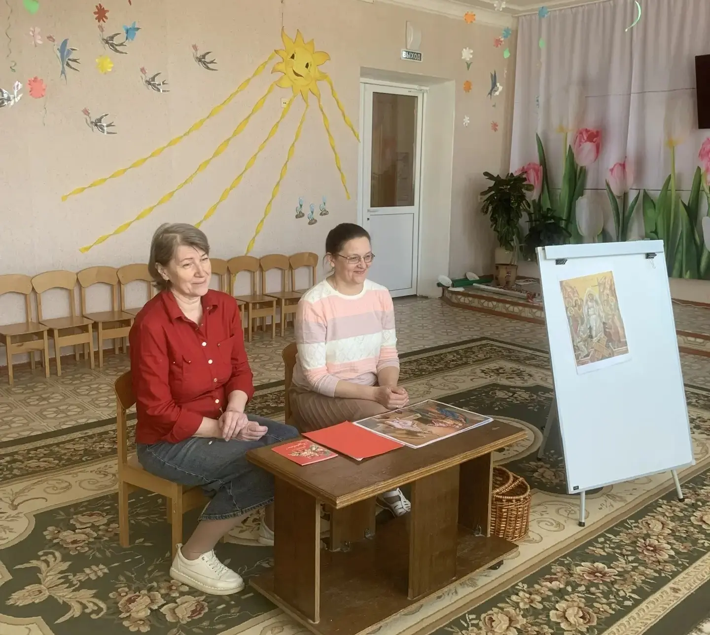 В детском саду №14 продолжается празднование Светлой Пасхи!
21 апреля состоялось музыкально-развлека