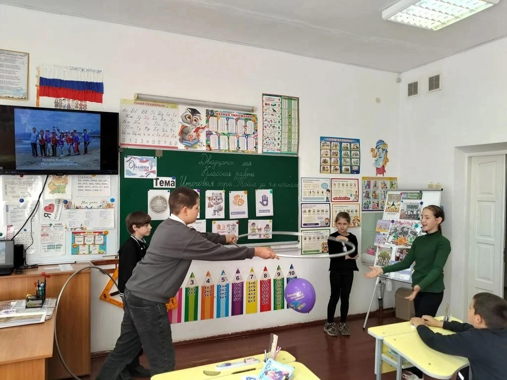"Орлята России" 4 класса прошли все семь треков и наступило время подведения итогов года. Сегодня пр