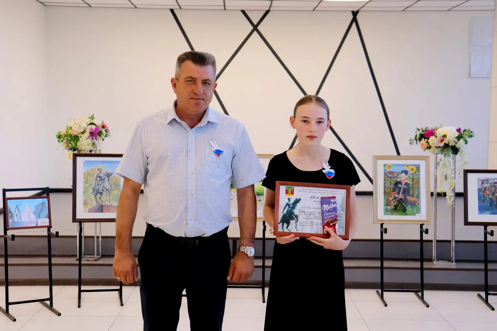 ✨В преддверии Дня России в Тбилисском районе подвели итоги конкурса «Район, в котором я живу»🎨

🏆Ю