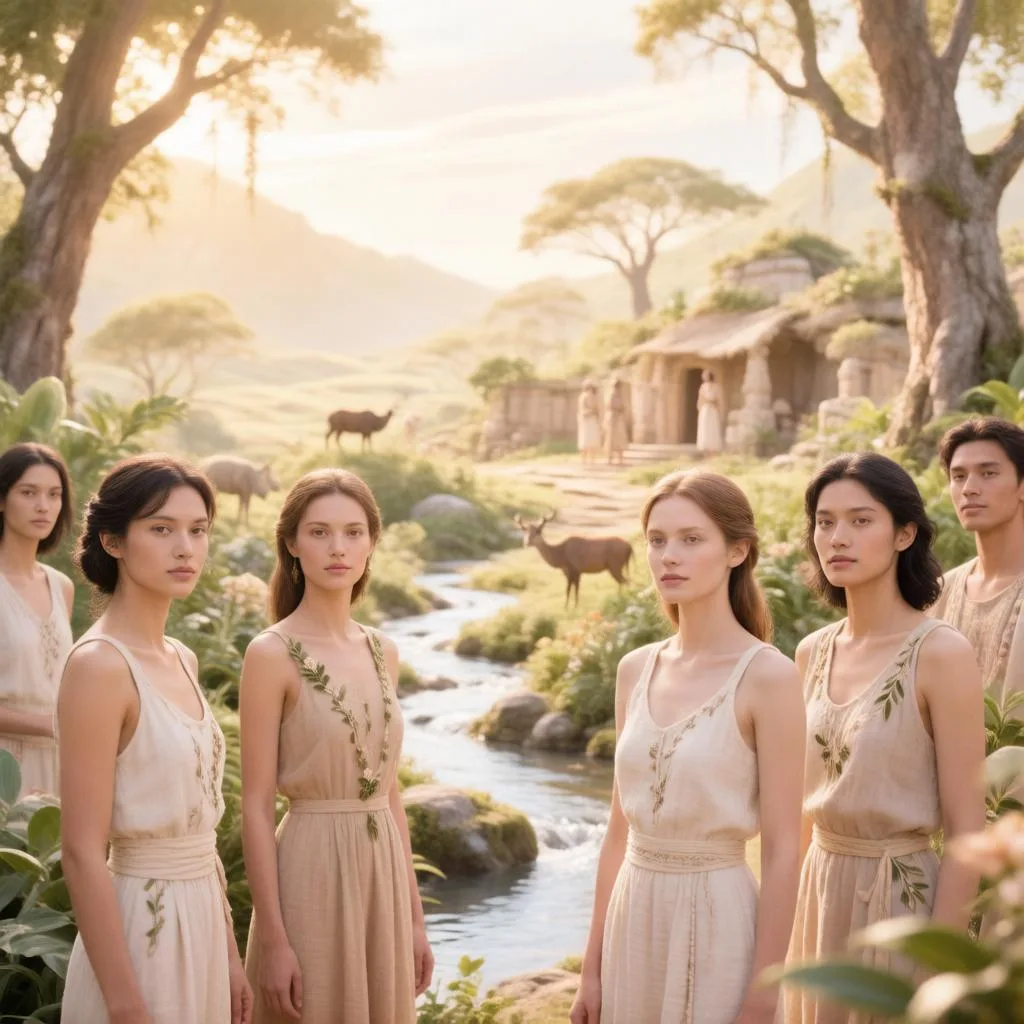 «— В первых людях не было чувства страха и агрессии, в них преобладала любовь и неподдельный интерес