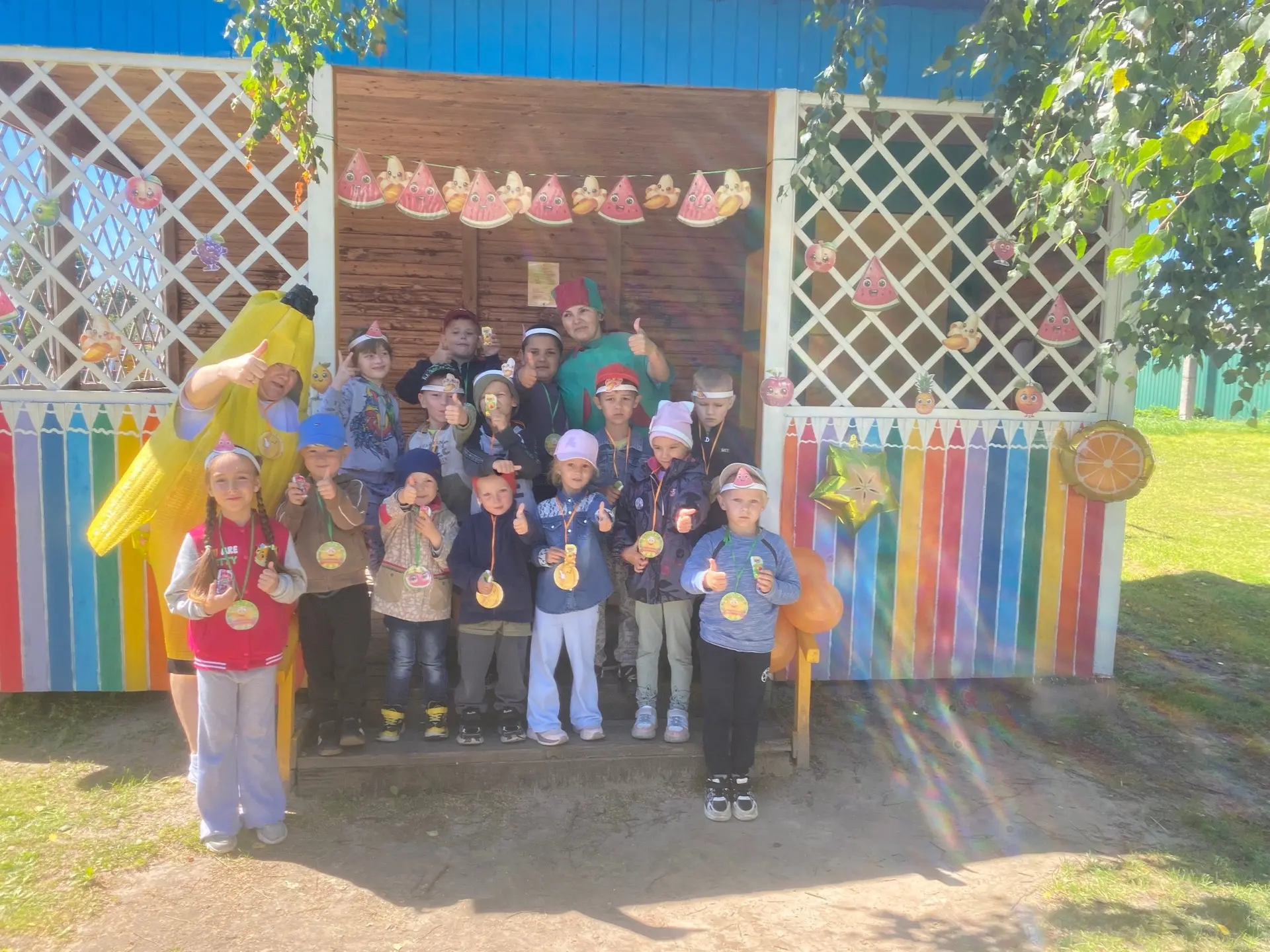 🍉 Арбузная вечеринка прошла с огромным успехом! ☀️

Наши ребята  отправились в настоящее фруктовое 