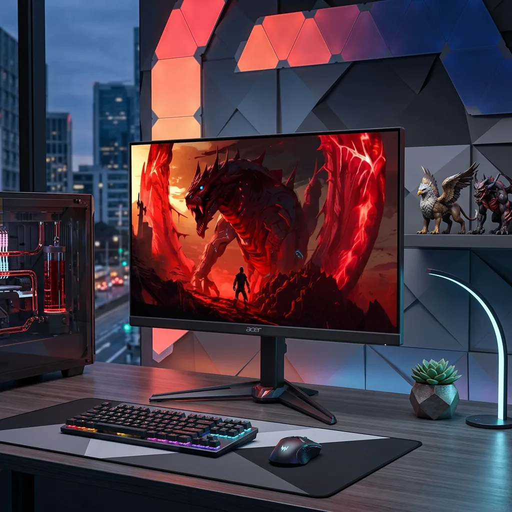 🖥 Acer Nitro VG270KV4: 4K и 320 Гц в одном мониторе

Acer вывела на российский рынок новую модель —