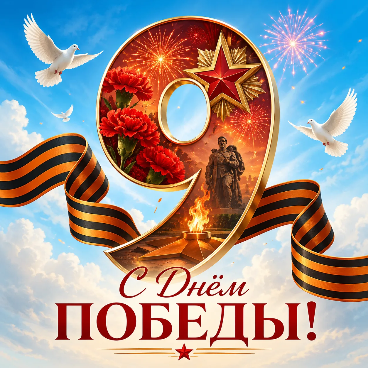 С Днём Победы, друзья! 🕊️
9 Мая — день, в котором много силы, памяти и благодарности. День, когда о