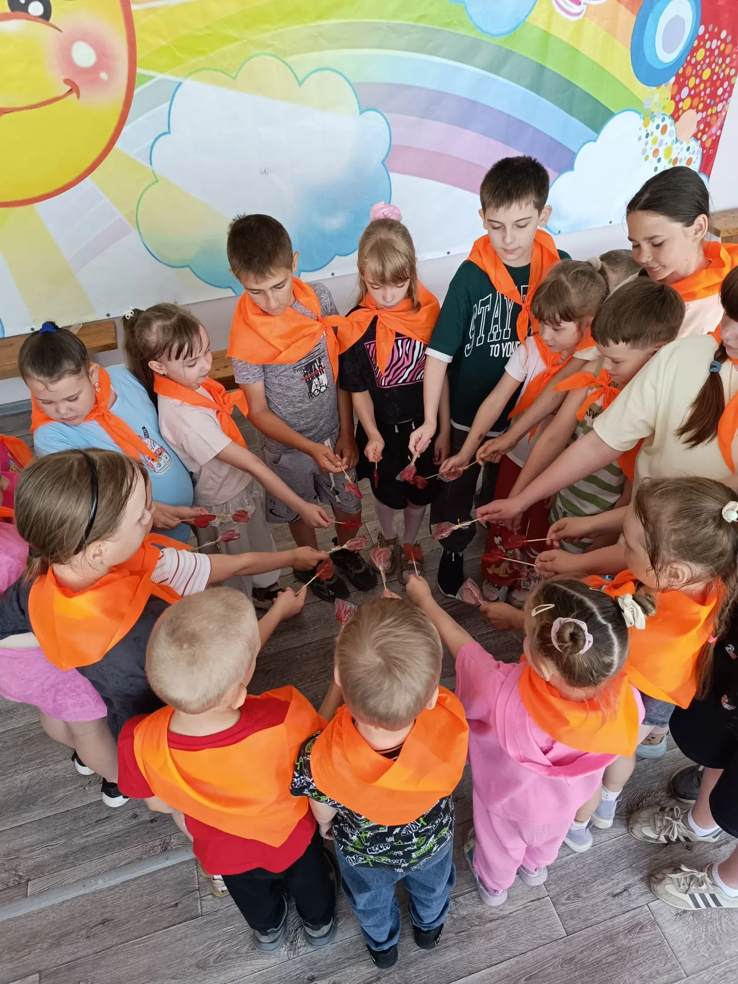 🎉 4 день 

Сегодня в нашем пришкольном лагере прошёл замечательный день — день, полный движения, ул
