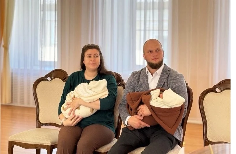 Ветеран СВО Павел Пешков стал многодетным отцом
 
У супругов Павла и Евгении Пешковых уже есть сын А