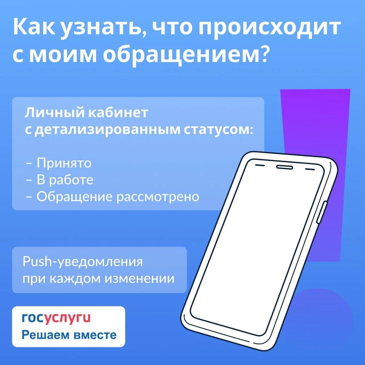 Как проследить, что происходит с обращением? Сколько ждать решения проблемы? Отвечаем на популярные 