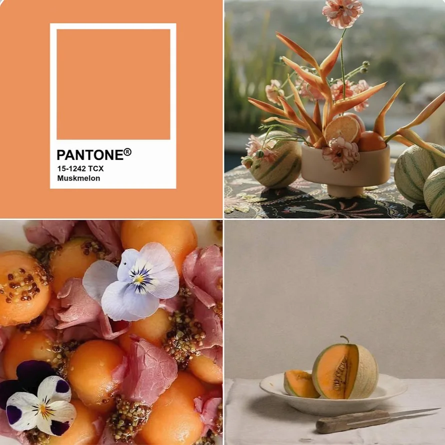 Я была не права! Оказывается, Pantone тоже смотрел на дыни.

Ещё зимой Pantone выпустил прогноз глав