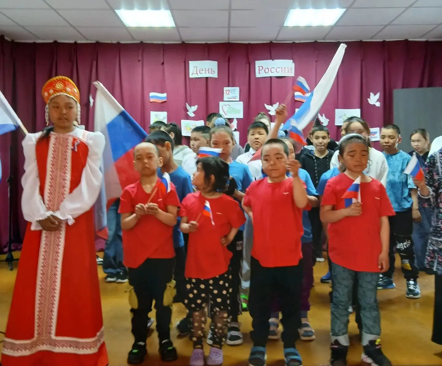 Прошло праздничное мероприятие, посвящённое Дню России🎉 Программа мероприятия была насыщенной: ярки