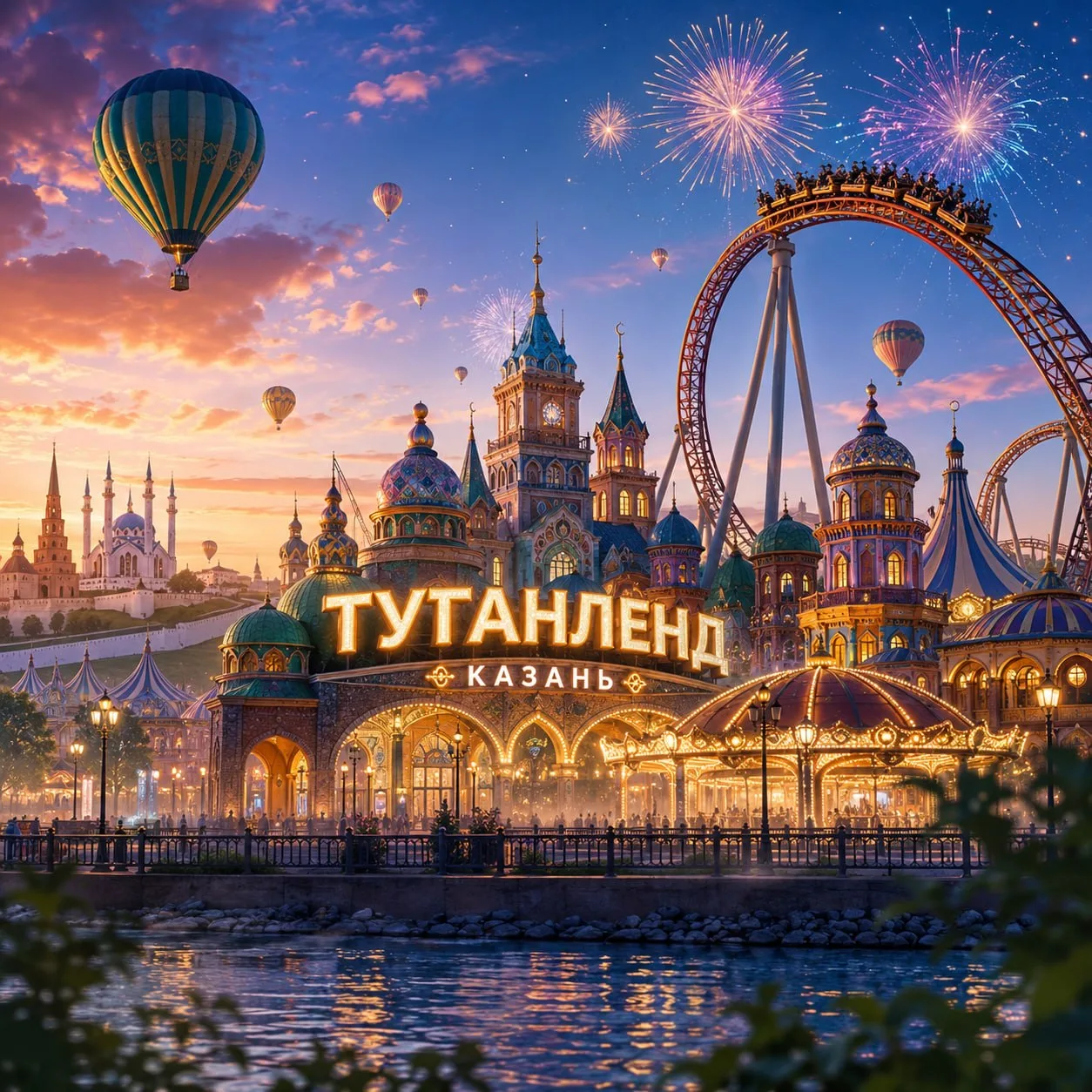 В Казани может появиться свой «Диснейленд». 🎢

В Татарстане планируют построить «Туганленд» - крупн