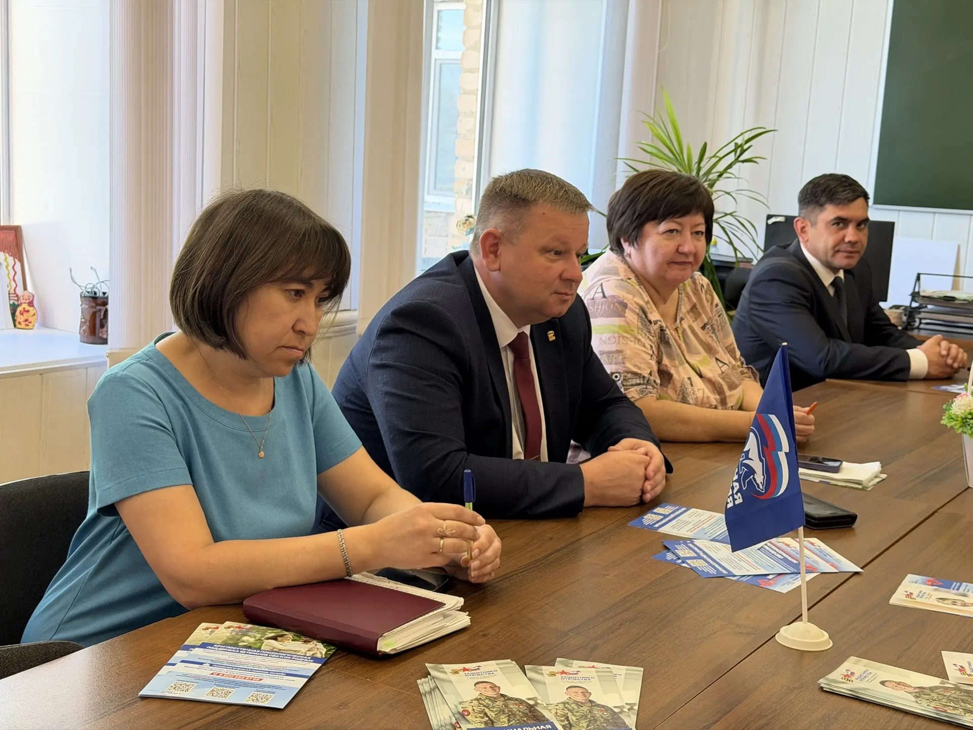 Глава района Александр Ващенко провел очередной прием участников Специальной военной операции  и чле