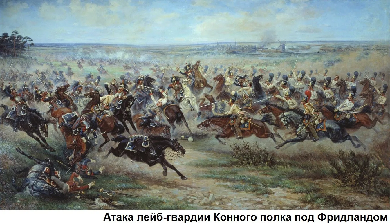 219 лет назад, 14 июня 1807 года, состоялось Фридландское сражение между французской и русской армия