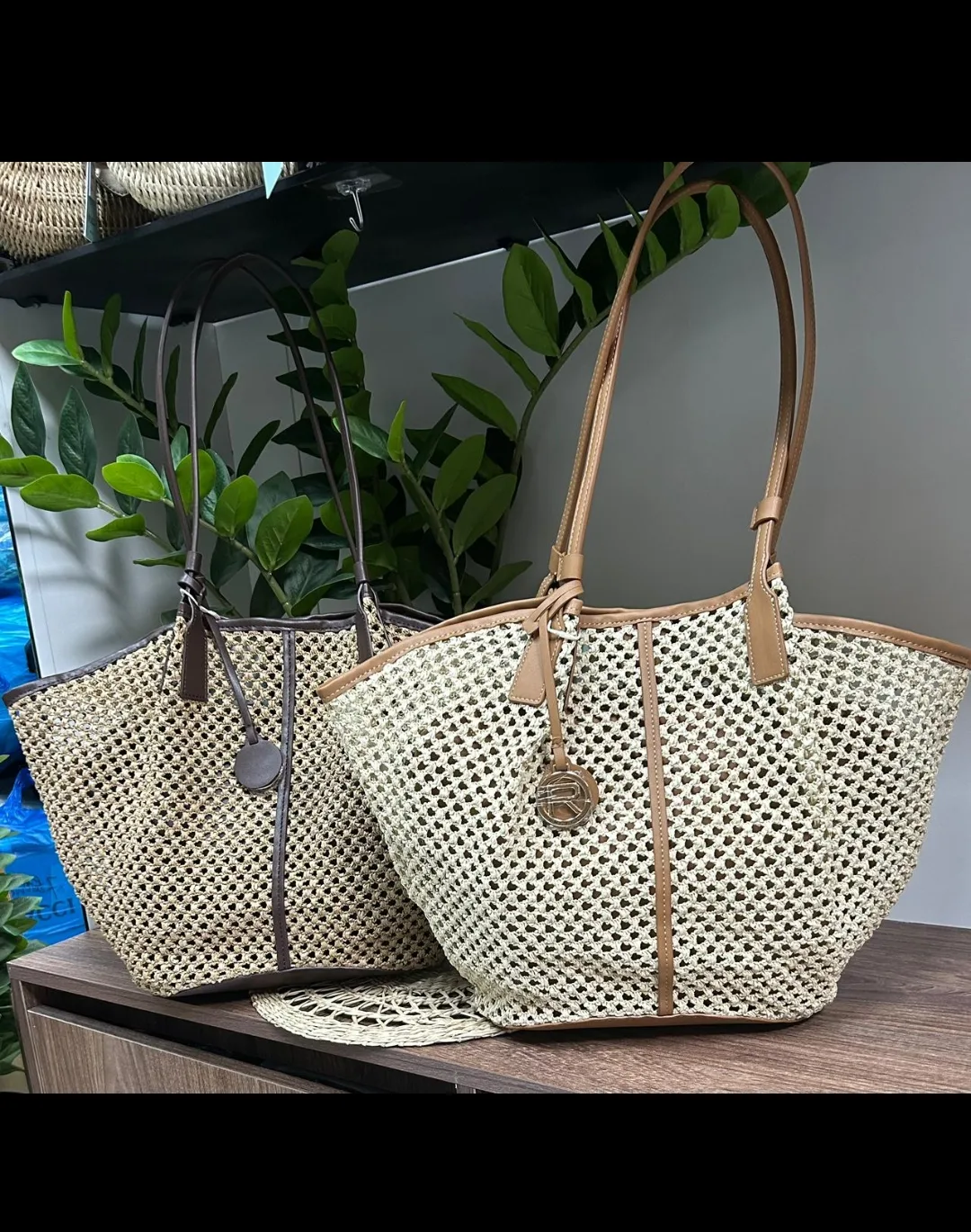 🌱 Ажурные летние сумки в наличии ☀️ 
🛍️ Натуральное плетение и удобные форматы 🇮🇹
▫️Великолепное