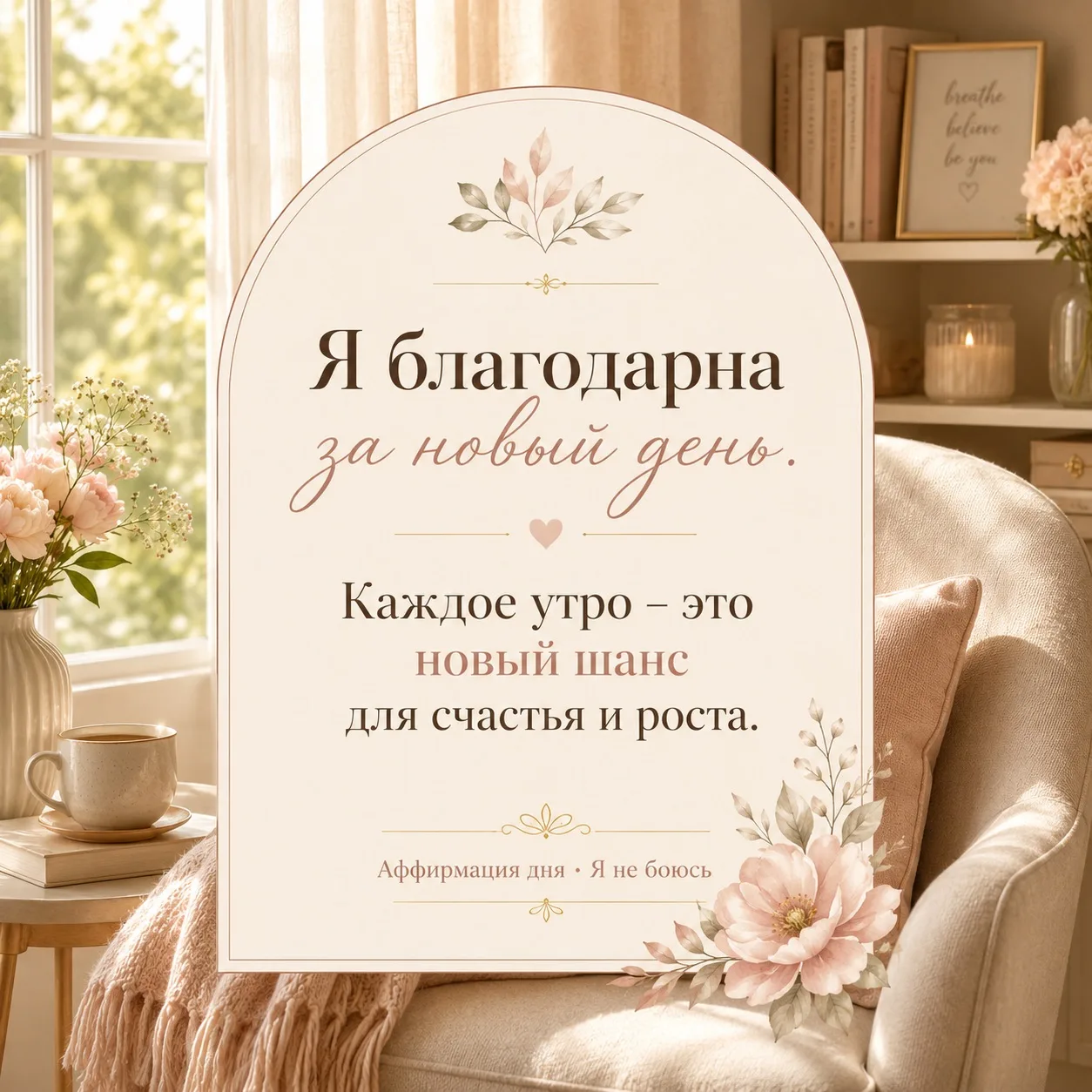 🧡 – благодарю!

✨Я не боюсь✨