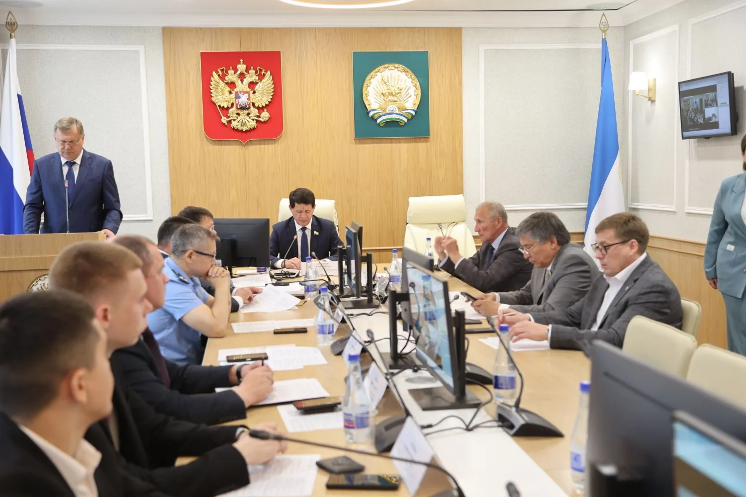 В Госсобрании РБ Комитет по общественной безопасности, правопорядку и судебным вопросам (председател