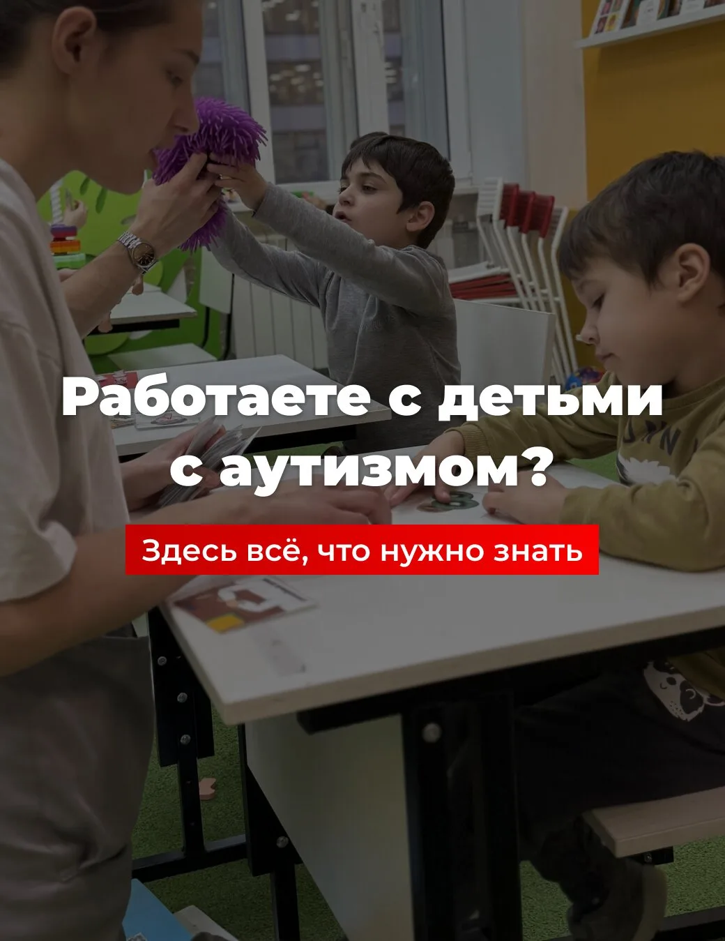 Советы и методики для специалистов, работающих с РАС

Хотите развиваться в сфере инклюзивного образо