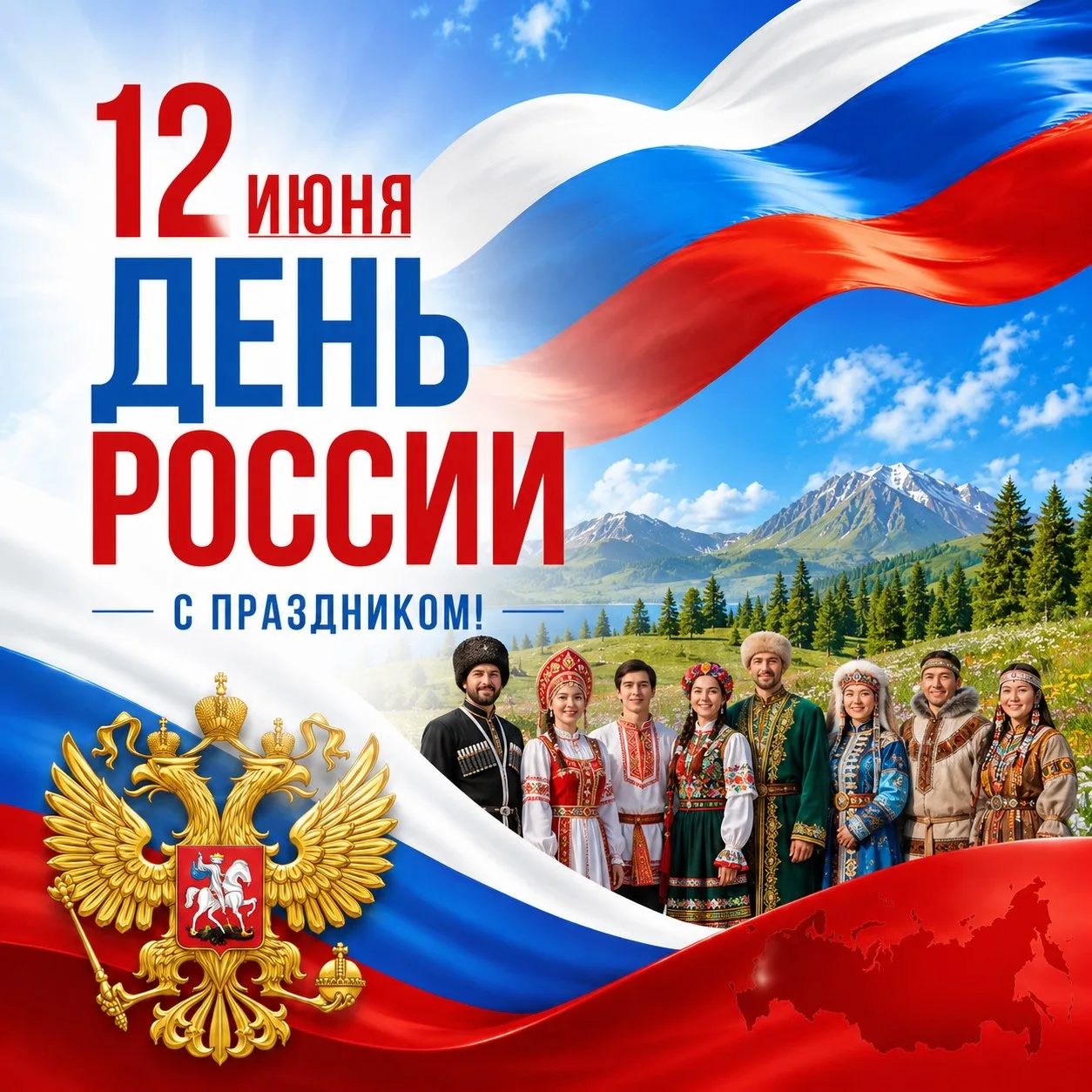 Уважаемые друзья!

Примите поздравления с государственным праздником – Днём России!🇷🇺

У нашей стр